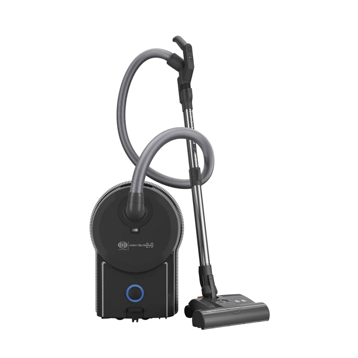 Sebo Airbelt D4 Premium Canister Vacuum Cleaner - Onyx Black