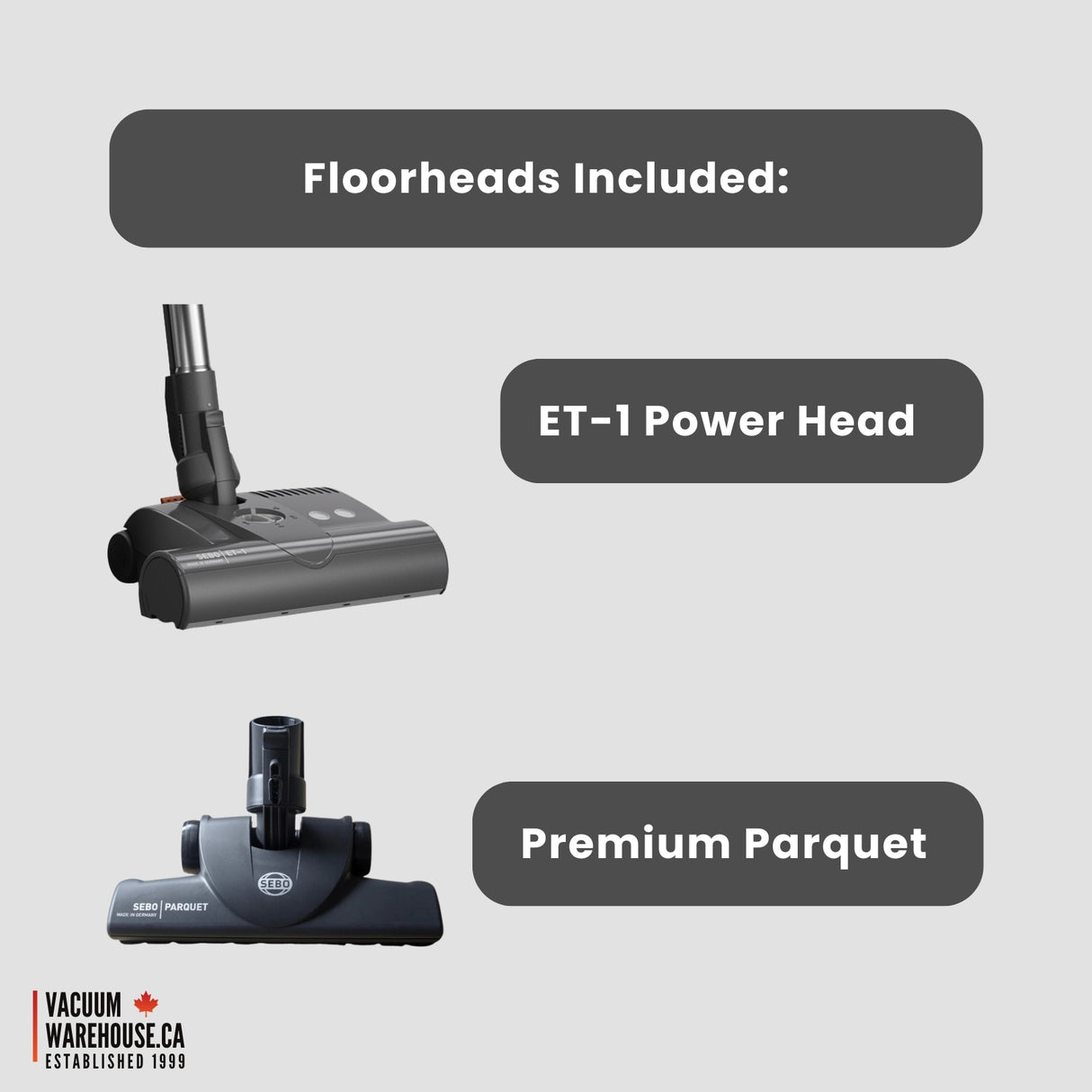 Sebo Airbelt D4 Premium Canister Vacuum Cleaner