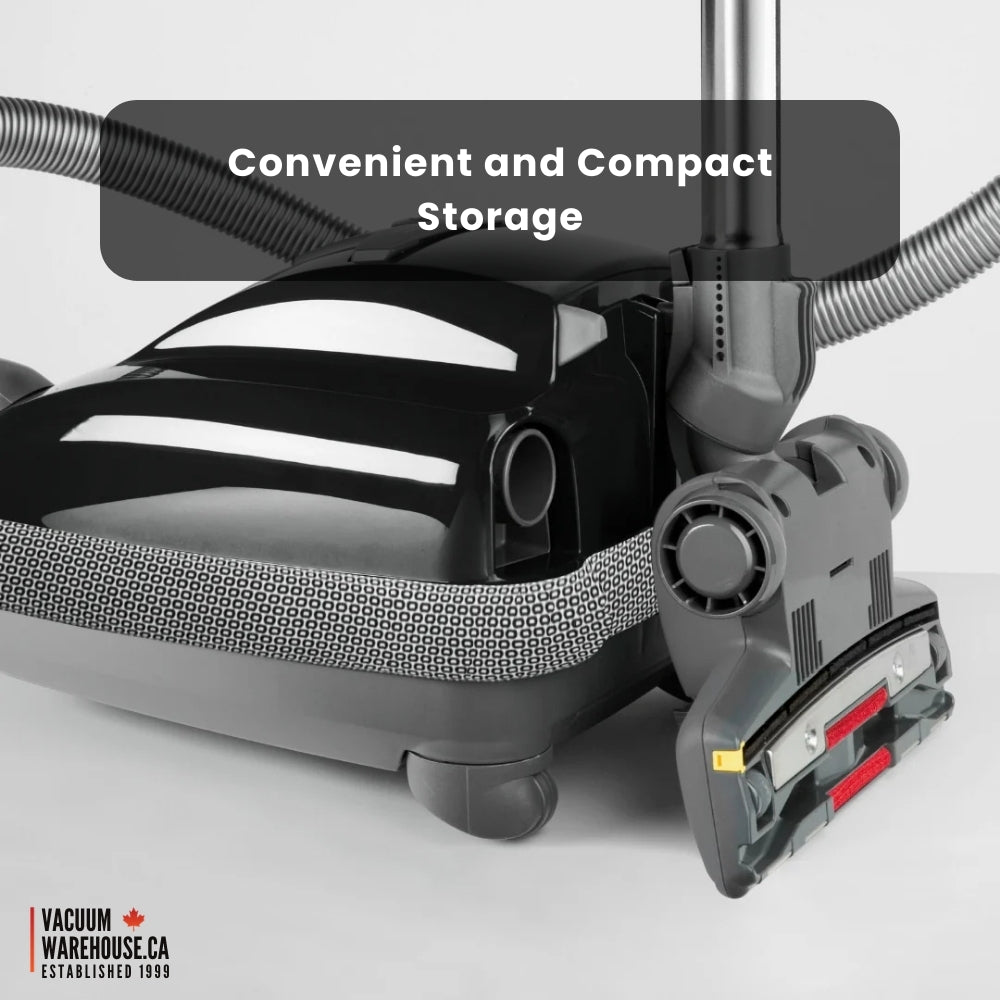 Sebo Airbelt K2 Turbo Canister Vacuum Onyx Black Color