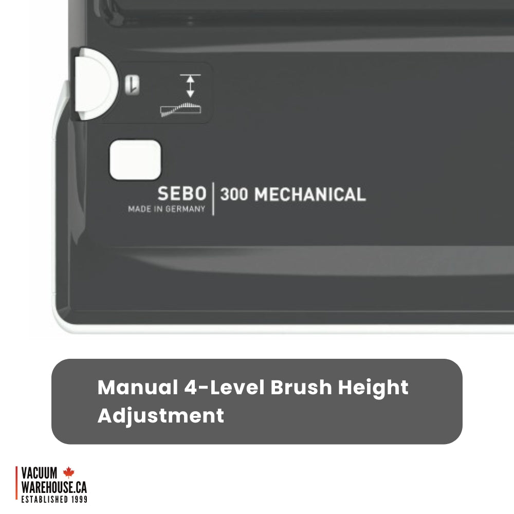 Sebo Mechanical 300 commercial upright vacuum cleaner