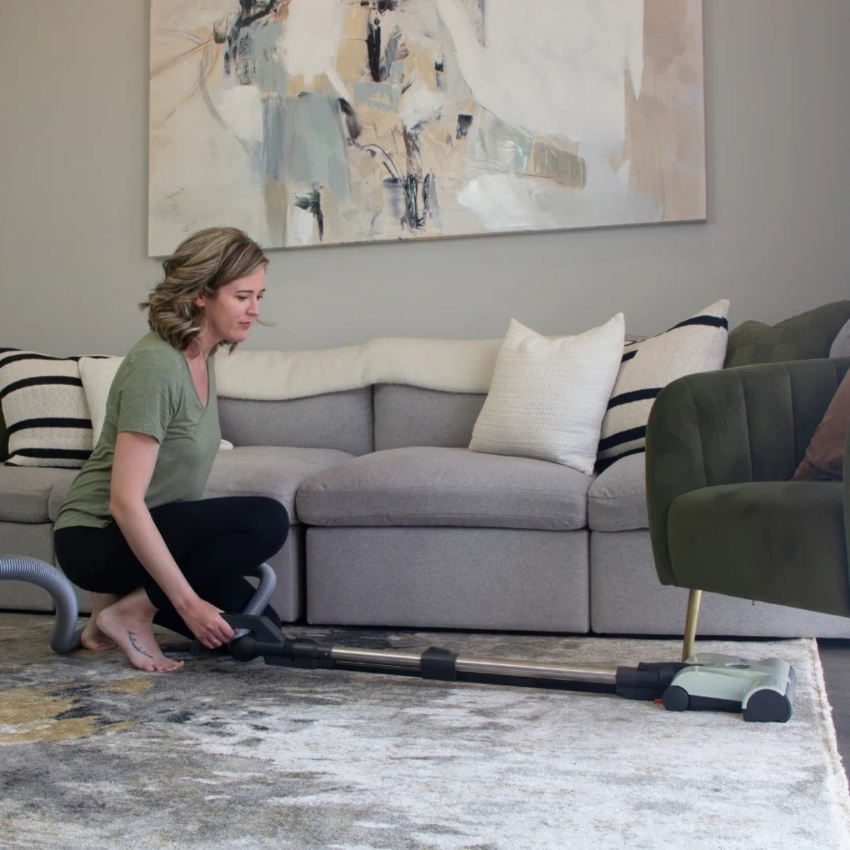 Sebo Airbelt E3 Premium Canister Vacuum Cleaner - Graphite - VacuumWhouse - 91648FC