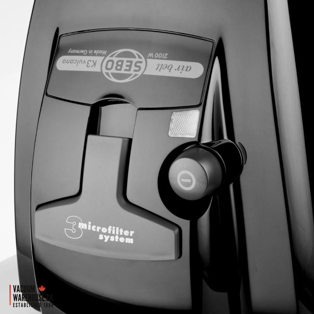 Sebo Airbelt K2 Kombi Canister Vacuum Cleaner - White
