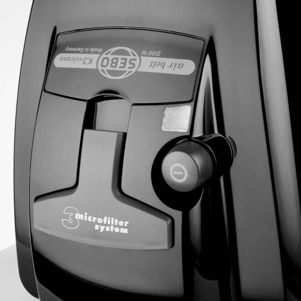 Sebo Airbelt K3 Premium Canister Vacuum Cleaner - Onyx Black