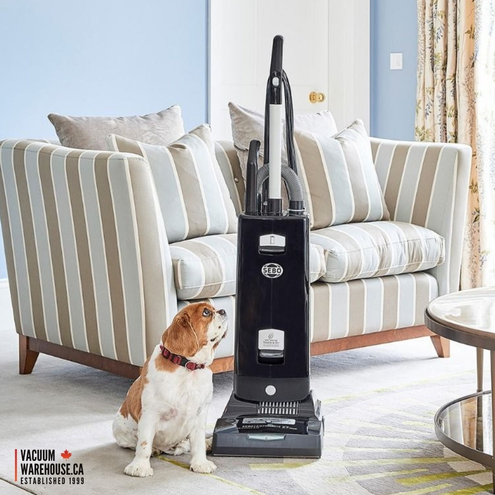 Sebo Automatic X7 Premium Pet Upright Vacuum Cleaner - Black