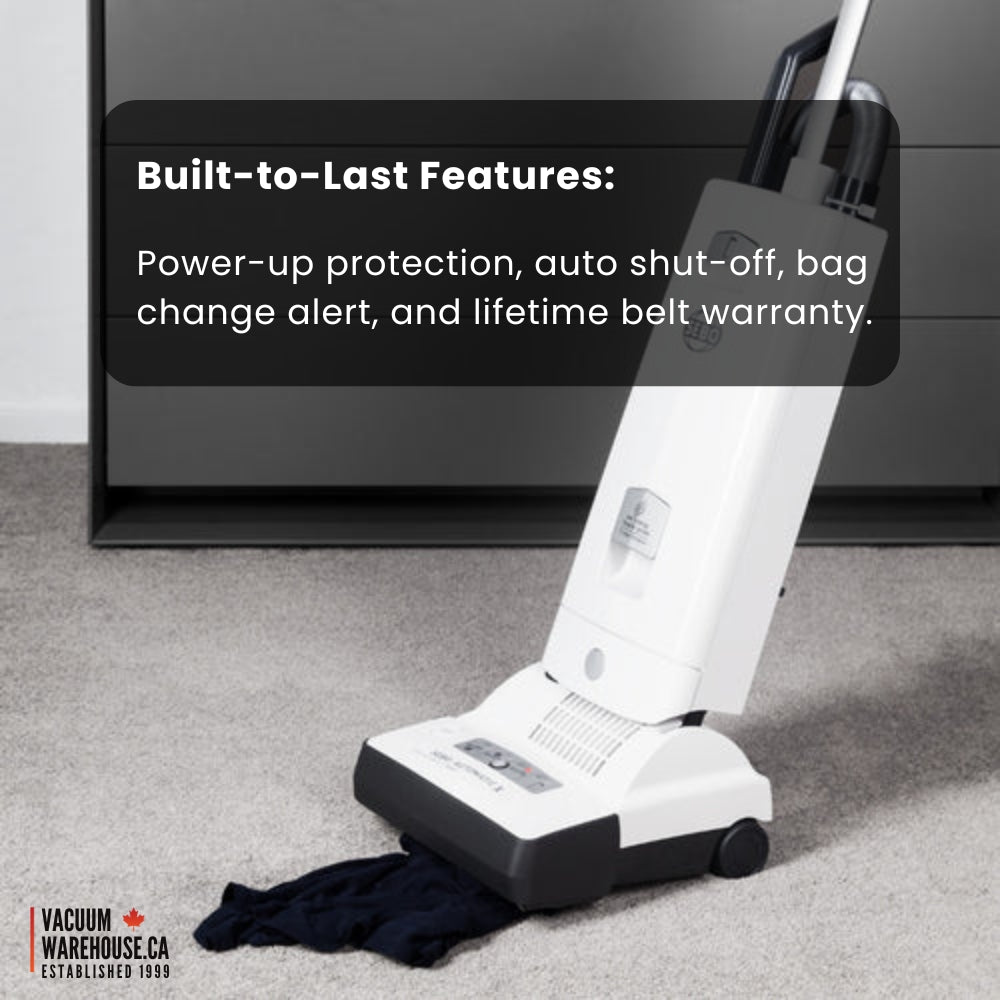 Sebo Automatic X8 Commercial Upright Vacuum Cleaner - Dark Blue
