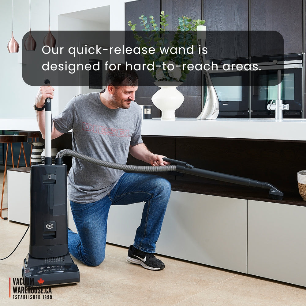 Sebo Automatic X8 Commercial Upright Vacuum Cleaner - Dark Blue