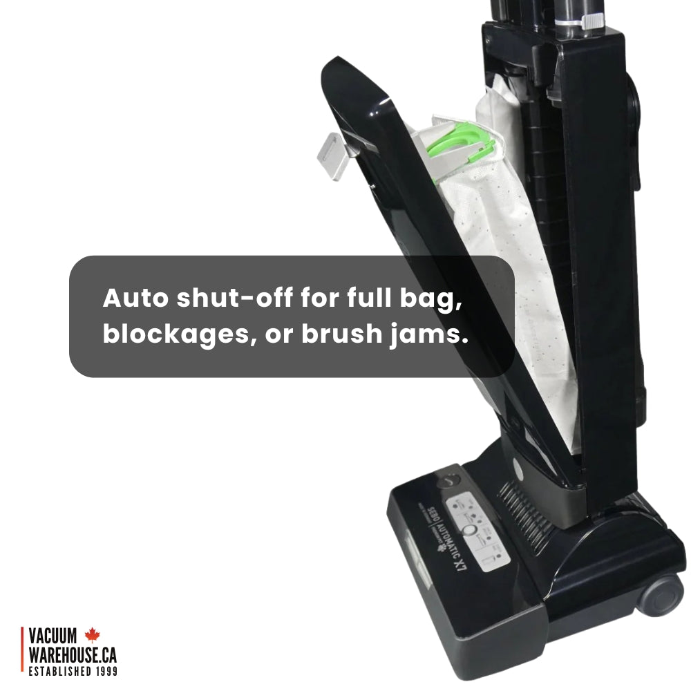 Sebo Automatic X8 Commercial Upright Vacuum Cleaner - Dark Blue