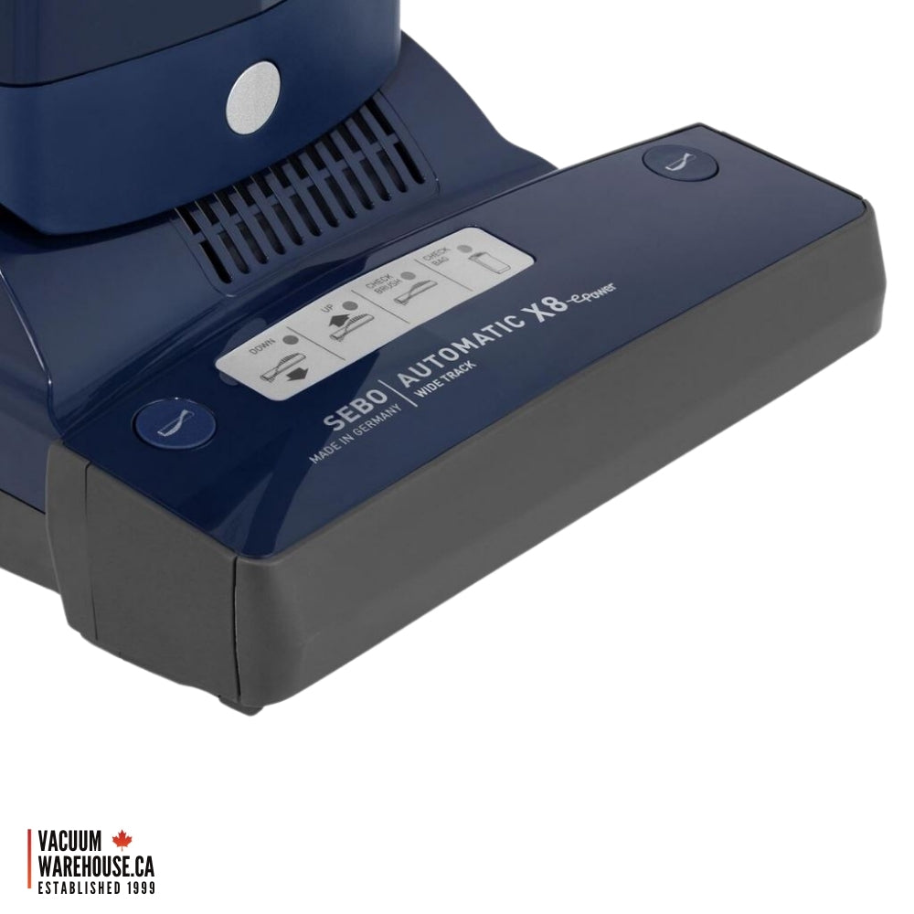 Sebo Automatic X8 Commercial Upright Vacuum Cleaner - Dark Blue