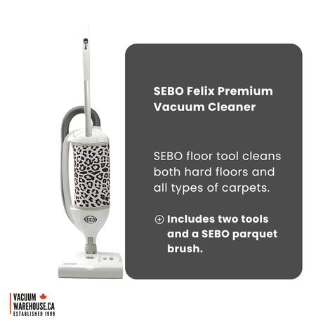 Sebo Felix 1 Premium Upright Vacuum Cleaner - Wild