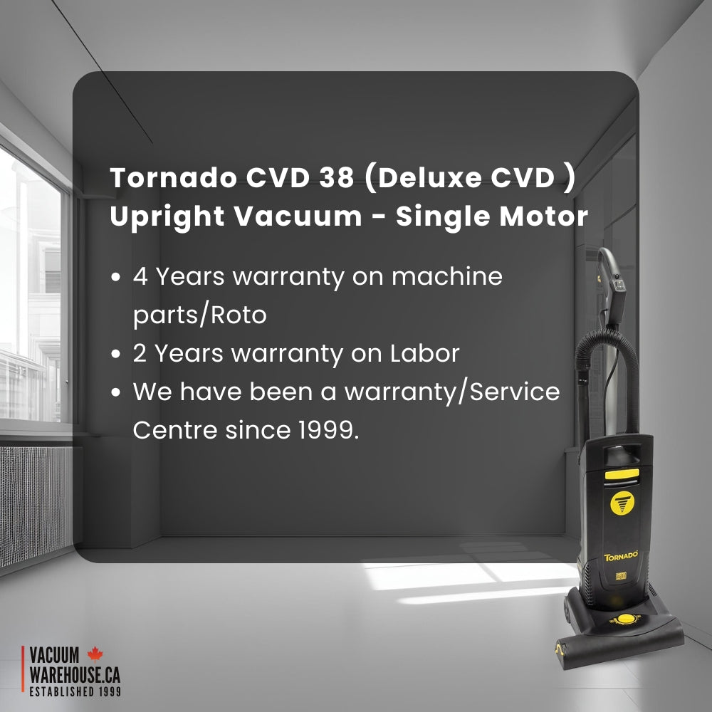 Tornado Deluxe CVD 38 Single Motor