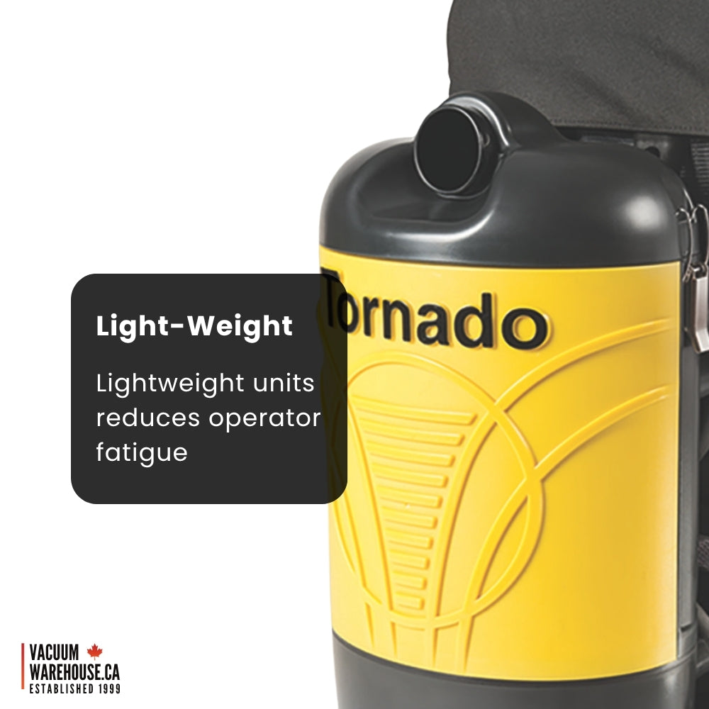 Tornado Pac-Vac 6 Aircomfort Back Pack Vacuum Cleaner