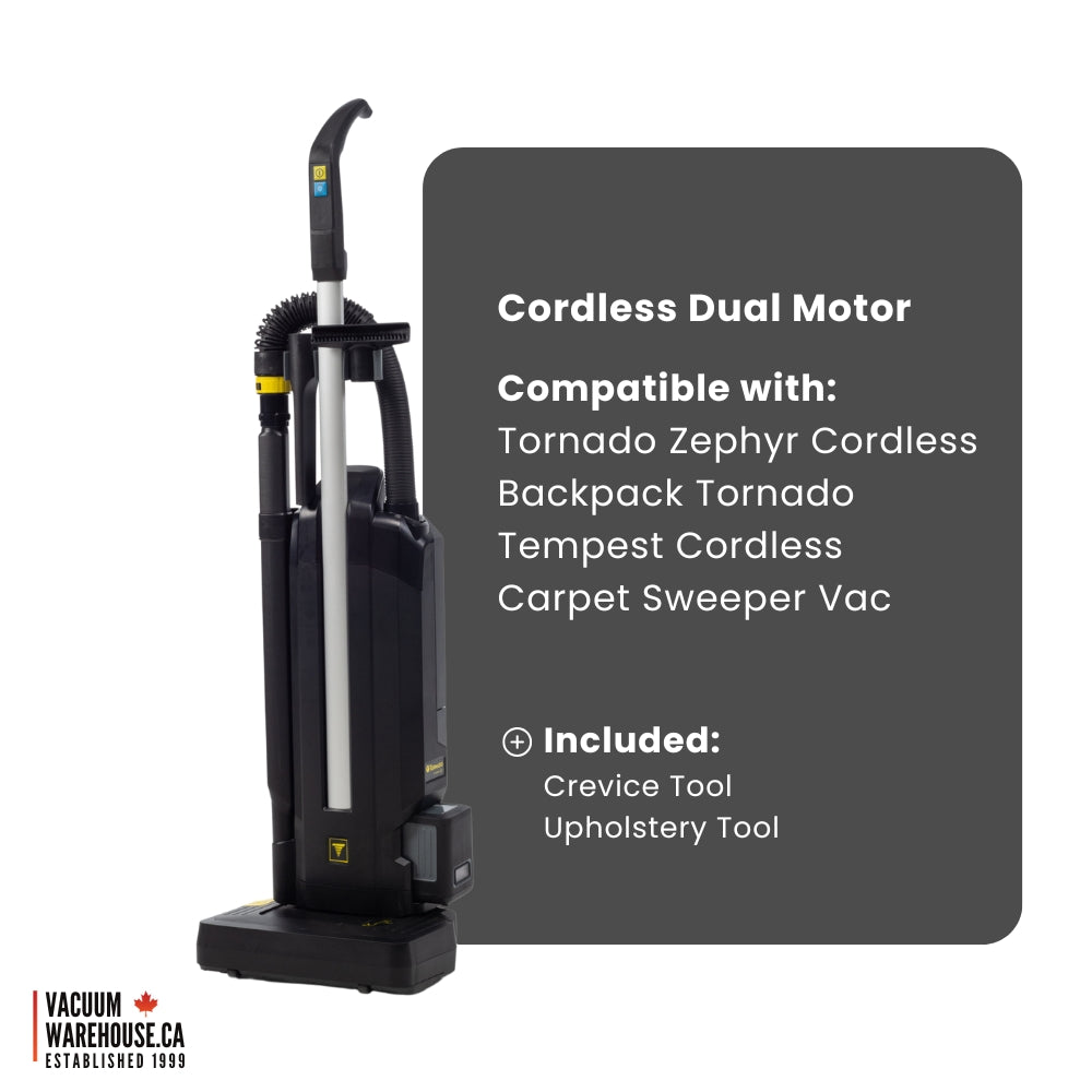 Tornado Strike Cordless Upright with Battery and Charger