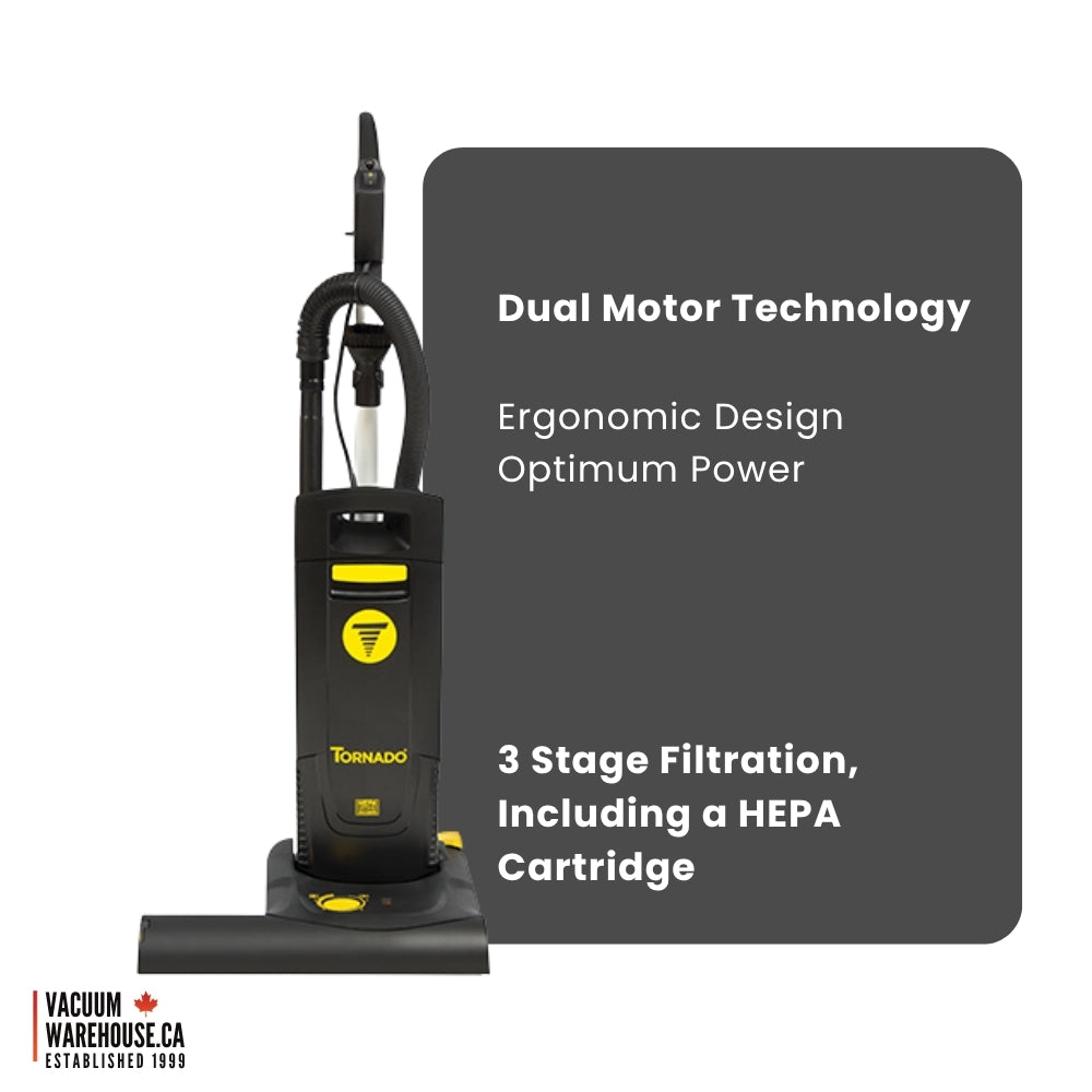 Tornado Deluxe CVD 48 Dual Motor Upright Vacuum Cleaner