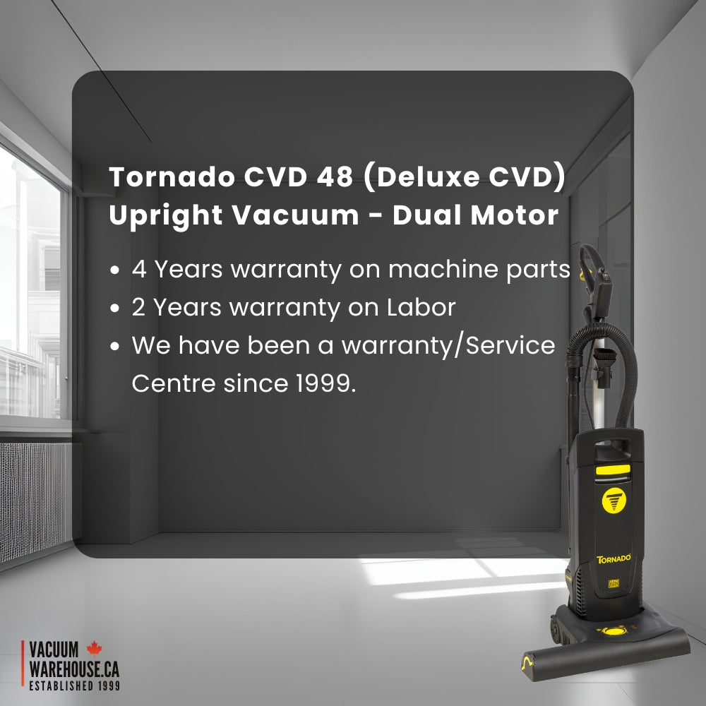 Tornado Deluxe CVD 48 Dual Motor Upright Vacuum Cleaner