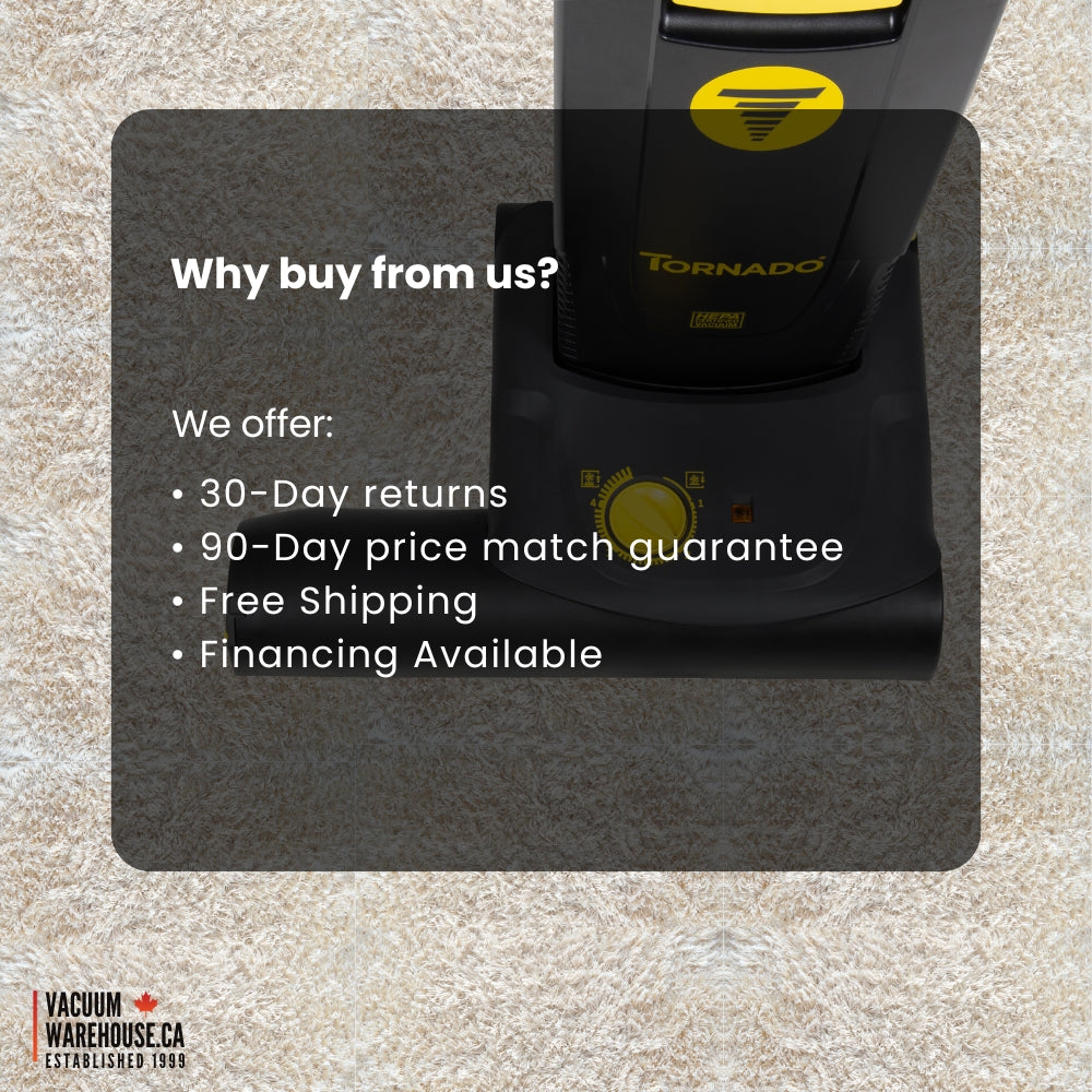 Tornado Deluxe CVD 48 Dual Motor Upright Vacuum Cleaner