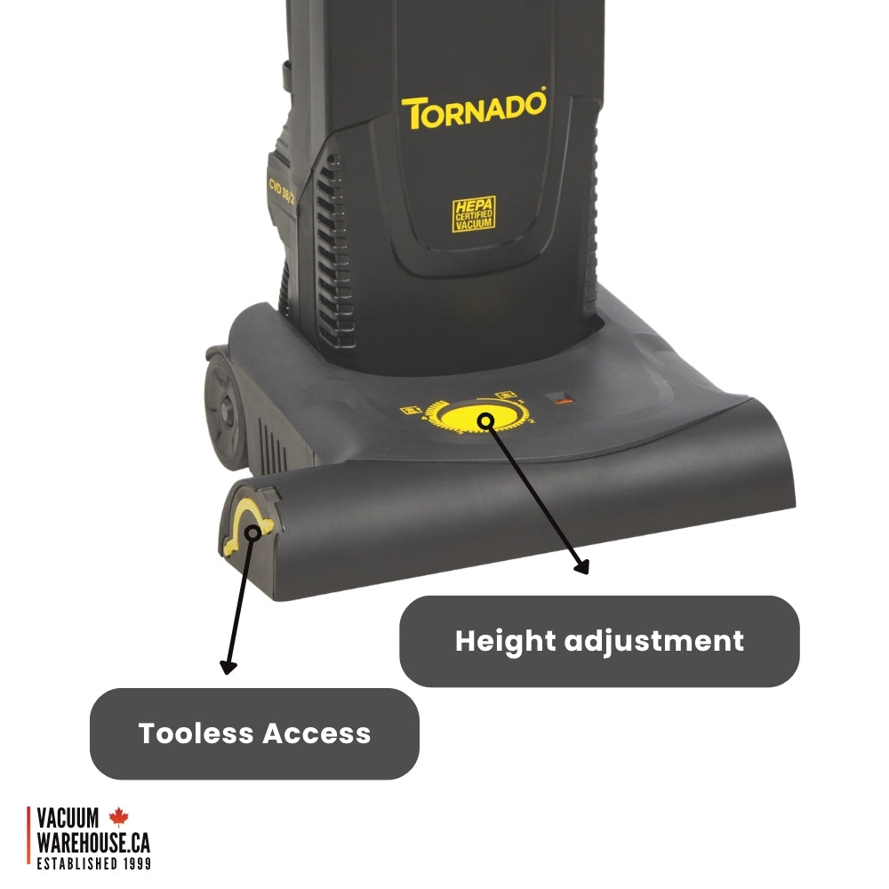 Tornado Deluxe CVD 38 Dual Motor Upright Vacuum Cleaner