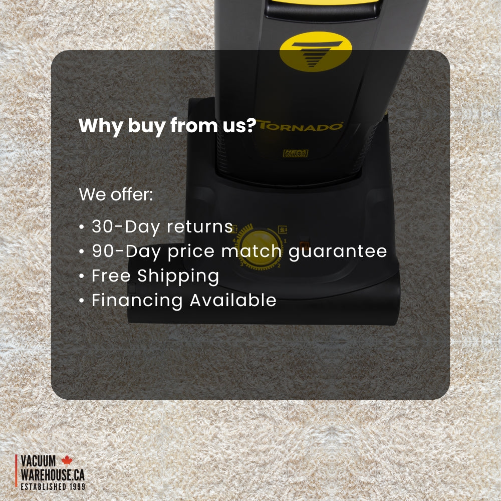 Tornado Deluxe CVD 38 Dual Motor Upright Vacuum Cleaner