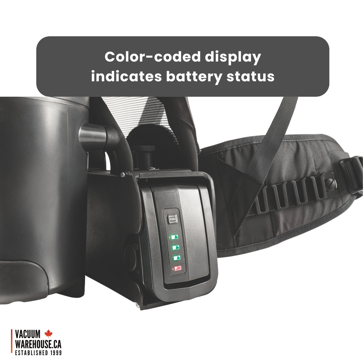 Tornado pac-vac 6 roam Back Pack with Battery & Charger