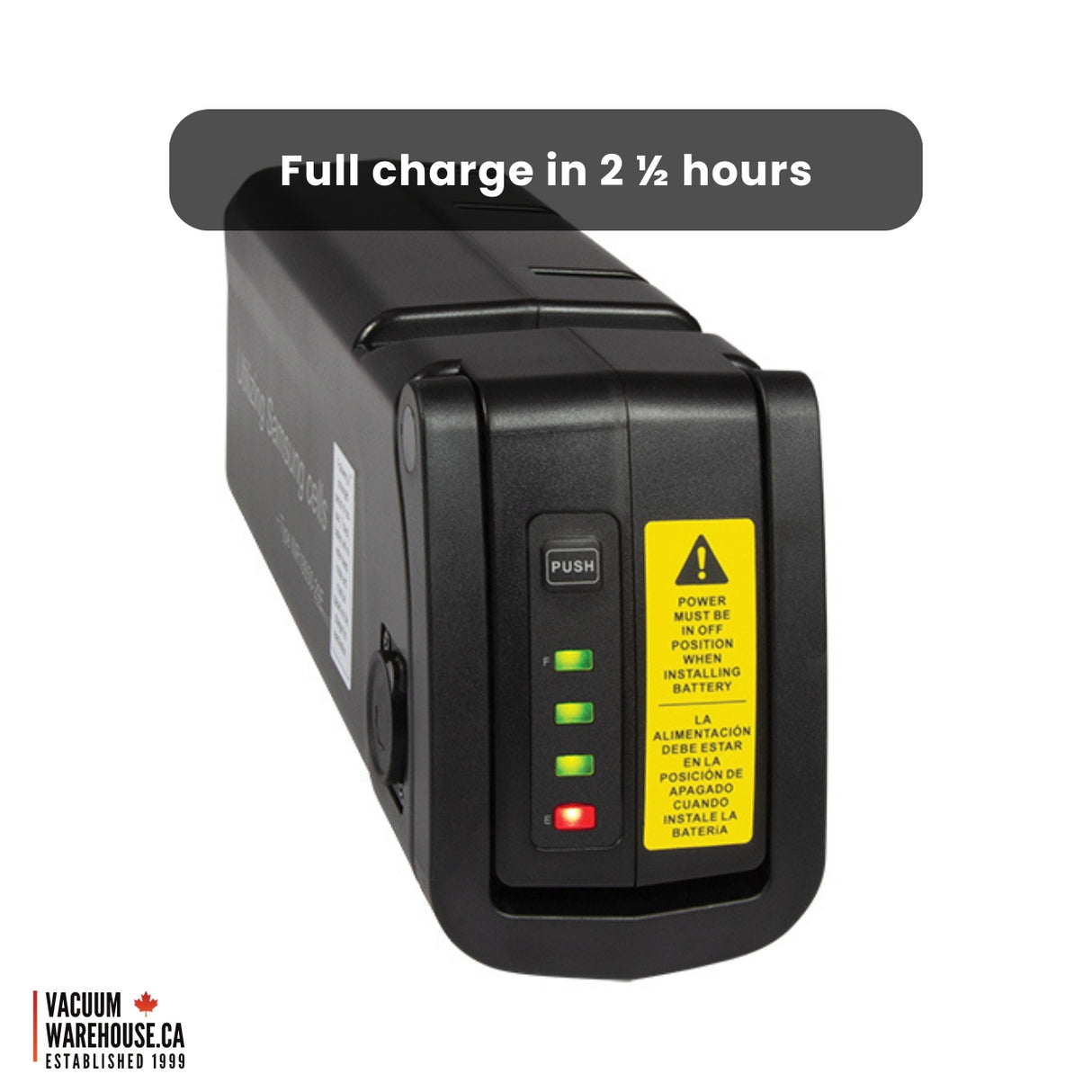 Tornado pac-vac 6 roam Back Pack with Battery & Charger