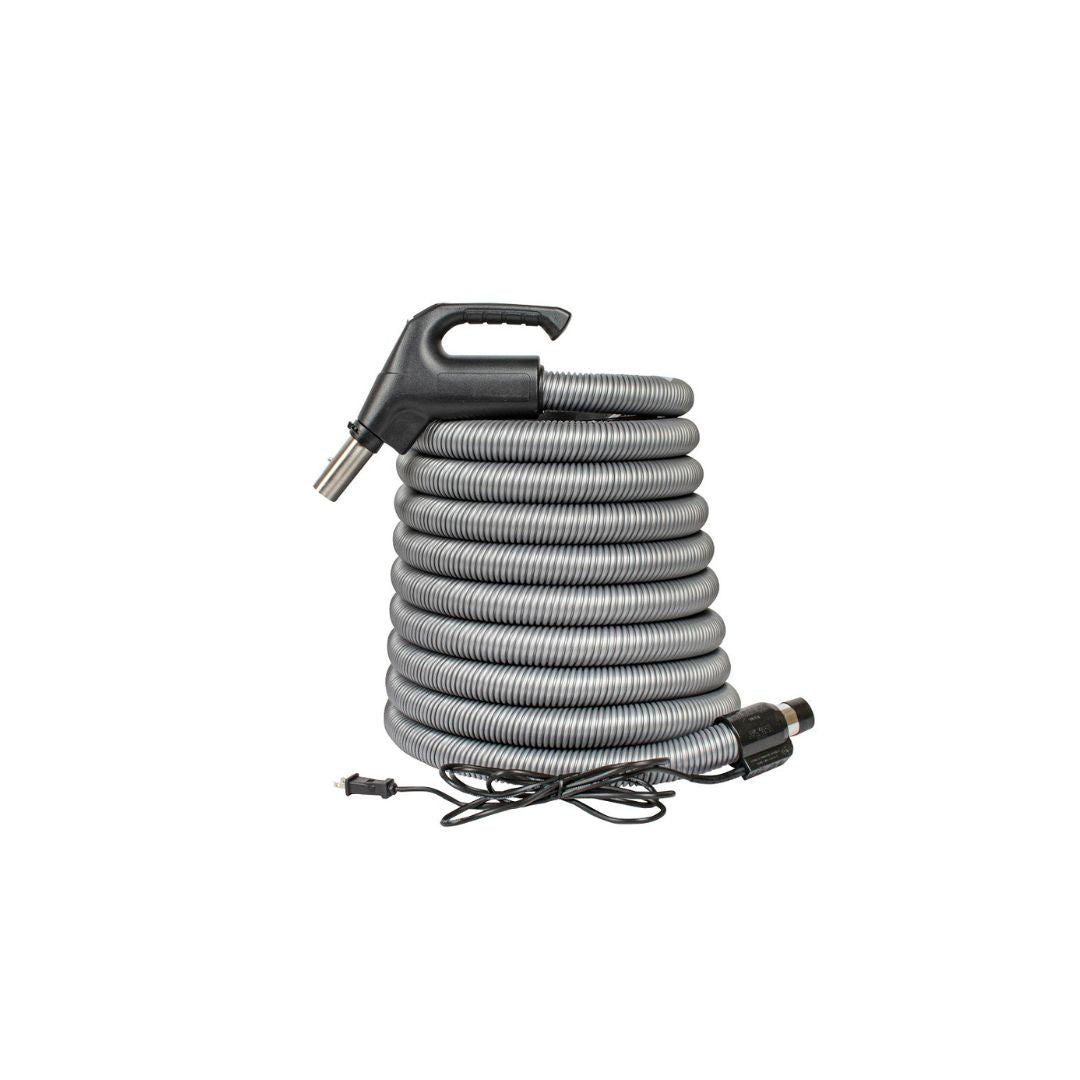 Universal 30' Central Vacuum Electric High-Voltage 3Way Switch Hose