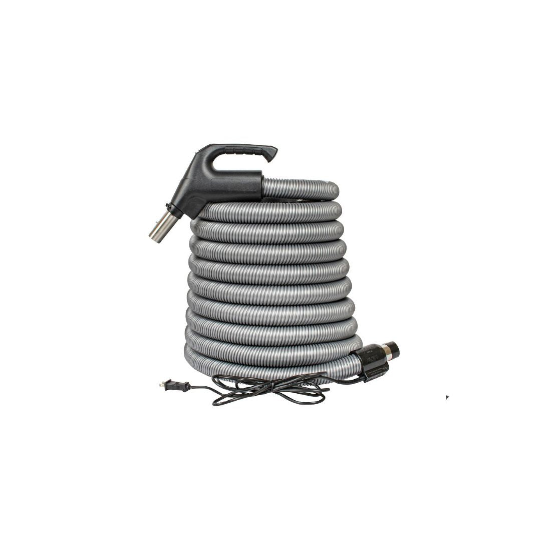 Universal 35' Central Vacuum Electric High-Voltage 3Way Switch Hose