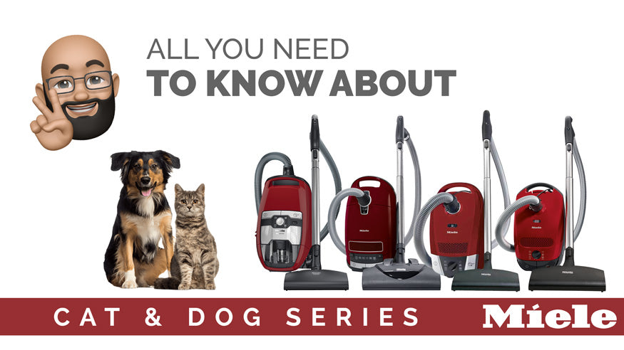 What's the difference between Miele C1, C2, CX1, and C3 Cat & Dog Models?