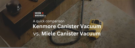 Kenmore Canister Vacuum vs Miele Canister Vacuum Cleaner Comparison.