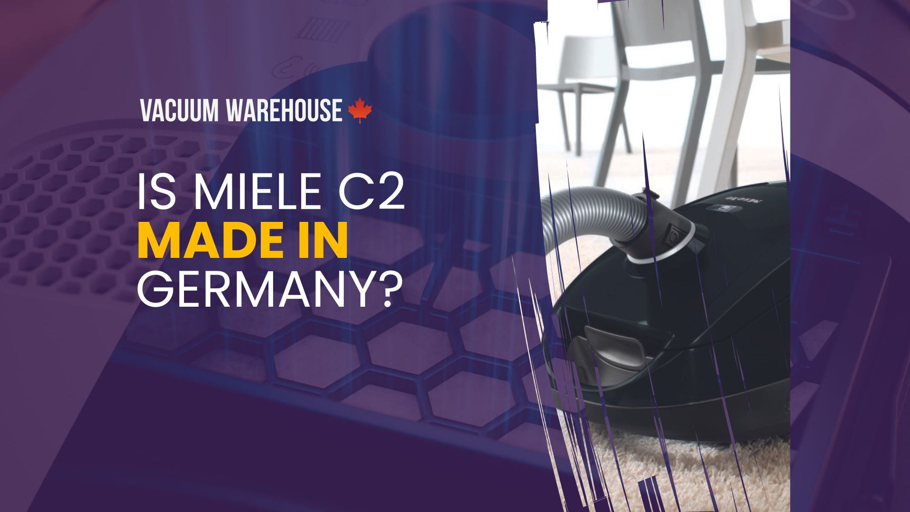 Is Miele C2 Made in Germany?