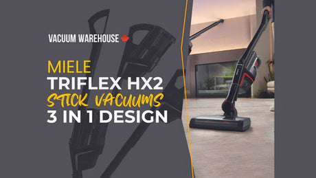 Decoding Miele HX2 Stick Vacuums: How Design Impacts Ease of Use.