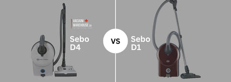 SEBO Airbelt D1 vs D4. Which is better for you?