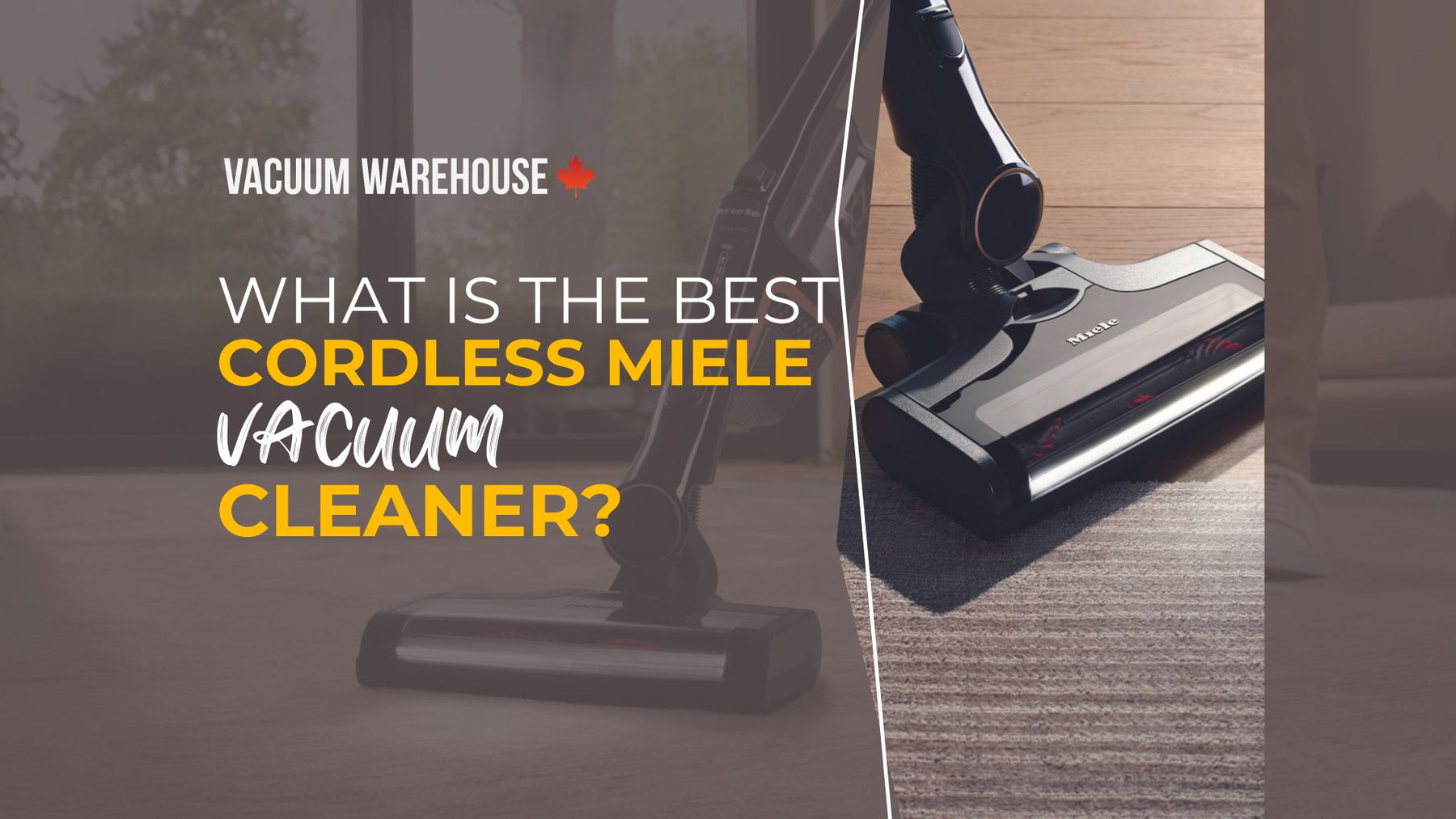 What is the best cordless Miele vacuum cleaner?