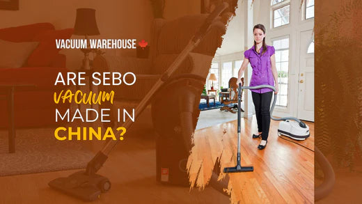 Are SEBO vacuums made in China?