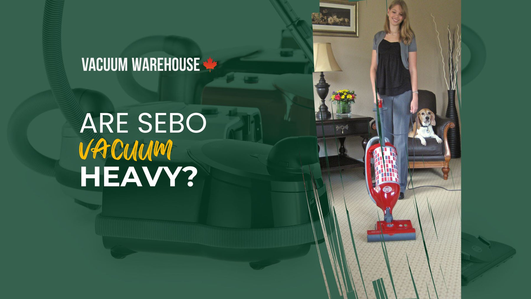 Are SEBO vacuums heavy?
