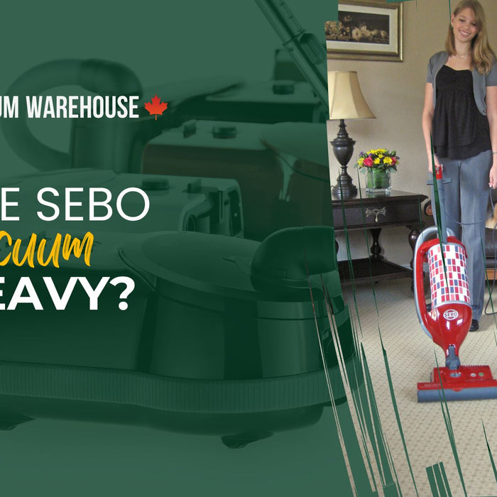 Are SEBO vacuums heavy?