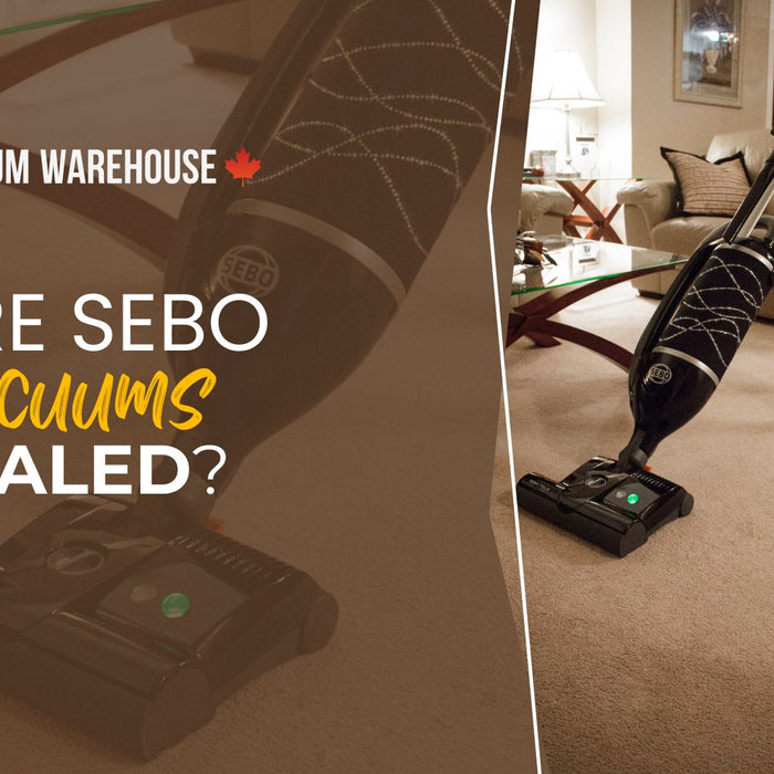 Are SEBO vacuums sealed?