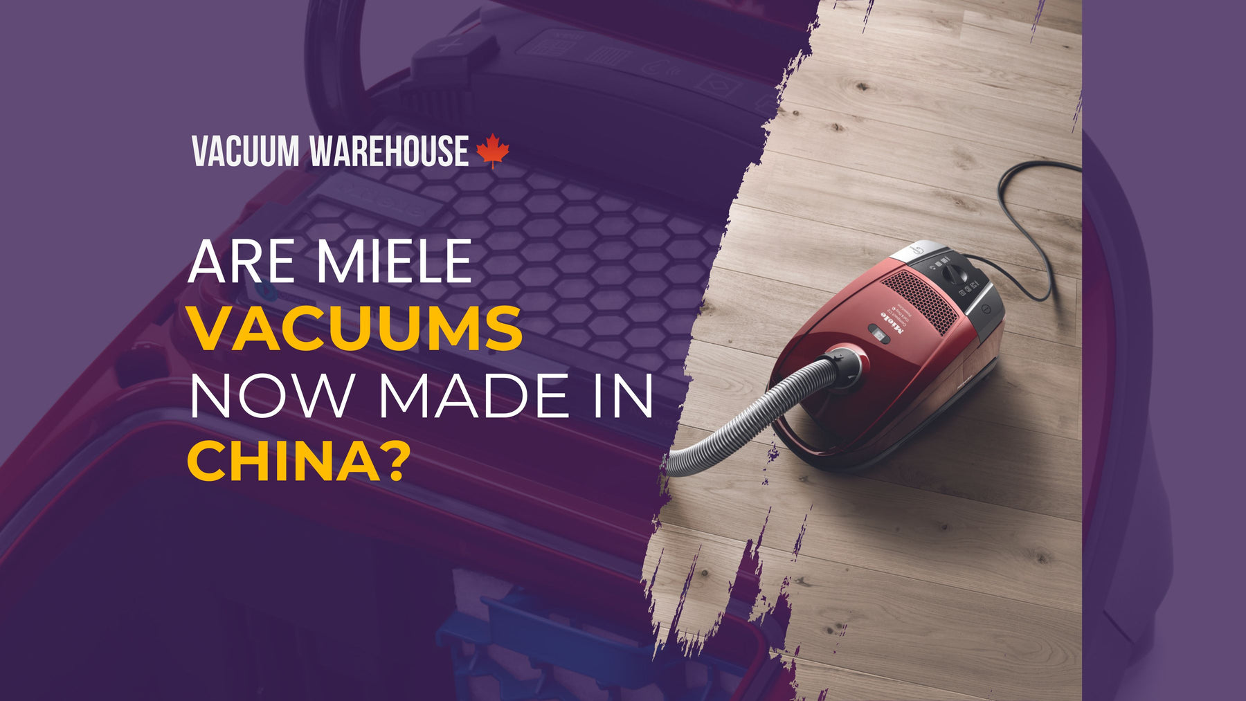 Are Miele vacuums now made in China?
