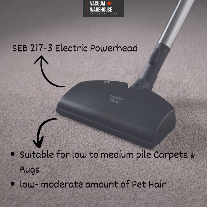 Miele Bagless CX1 Blizzard Cat and Dog Powerline Vacuum Cleaner