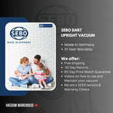 Sebo Dart Upright Vacuum Cleaner