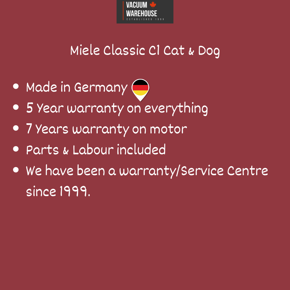 Miele Classic C1 Cat and Dog PowerLine Vacuum Cleaner