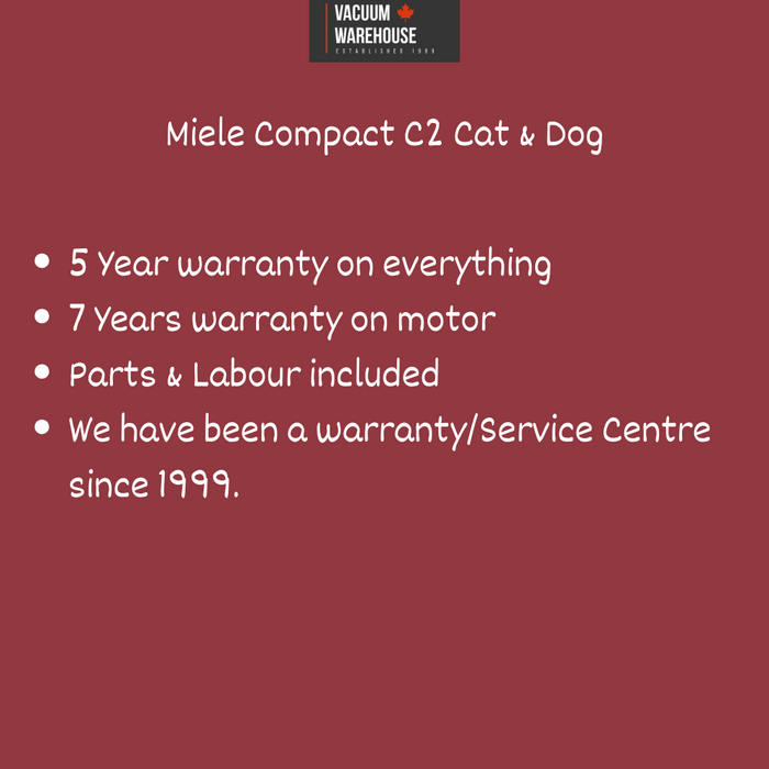 MIELE COMPACT C2 CAT AND DOG POWERLINE VACUUM CLEANER