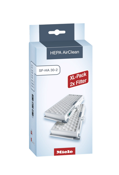MIELE SF-HA 30-2 HEPA AIRCLEAN FILTER XL PACK (2pcs)