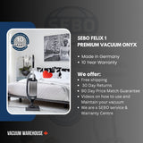 Sebo Felix 1 Onyx Premium Upright Vacuum Cleaner - Rosso