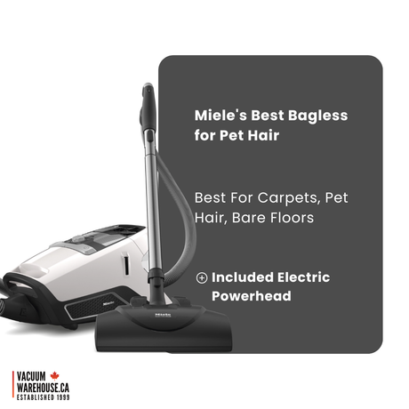 Miele Bagless CX1 Blizzard Cat and Dog Powerline Vacuum Cleaner
