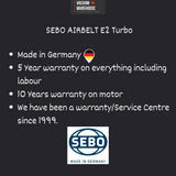 Sebo Airbelt E2 Turbo Canister Vacuum Dark Blue