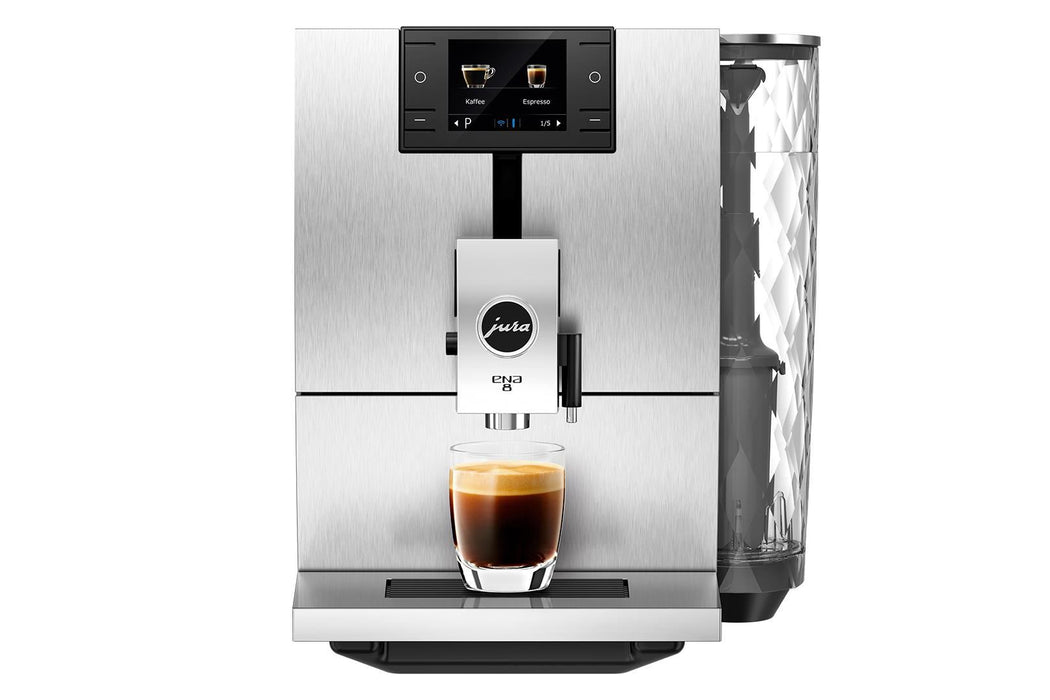 Jura ENA8 Signature Line Super Automatic Coffee Machine - Massive Aluminum