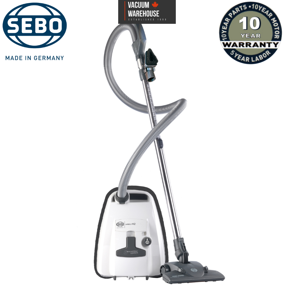 Sebo Airbelt K2 Kombi Canister Vacuum White