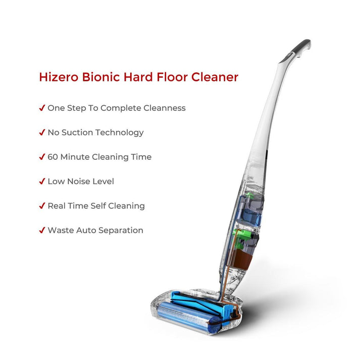 HIZERO F500 ALL-IN-ONE BIONIC HARD FLOOR CLEANER