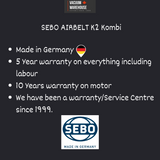 Sebo Airbelt K2 Kombi Canister Vacuum Dark Blue