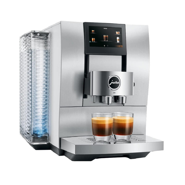 Jura Z10 Hot and Cold Brew Coffee Machine - Aluminum White