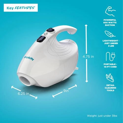 Simplicity Flash Handheld Vacuum Cleaner